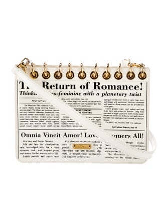 Moschino Leather Crossbody Bag