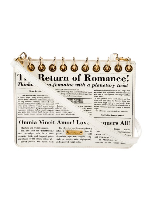 Moschino Leather Crossbody Bag