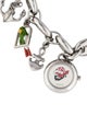 Moschino Enamel Watch Charm Link Bracelet