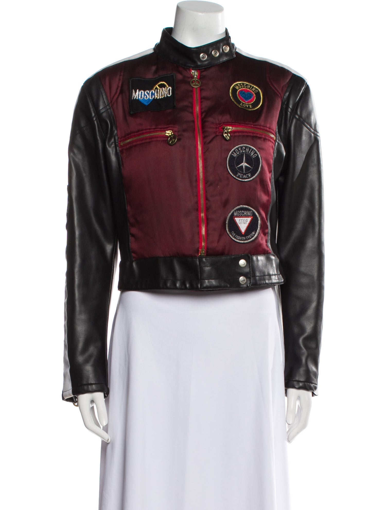 Moschino Jeans Vintage 1990's Biker Jacket