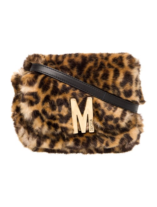 Moschino Faux Fur Crossbody Bag