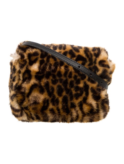 Moschino Faux Fur Crossbody Bag