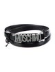 Moschino Skinny Leather Belt