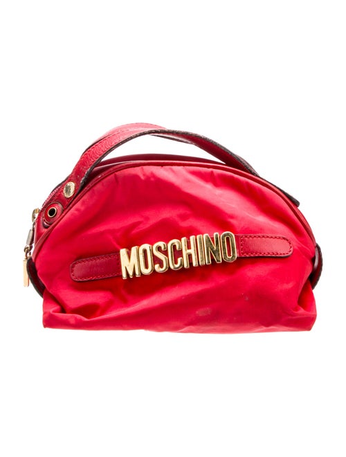 Moschino Nylon Top Handle Bag
