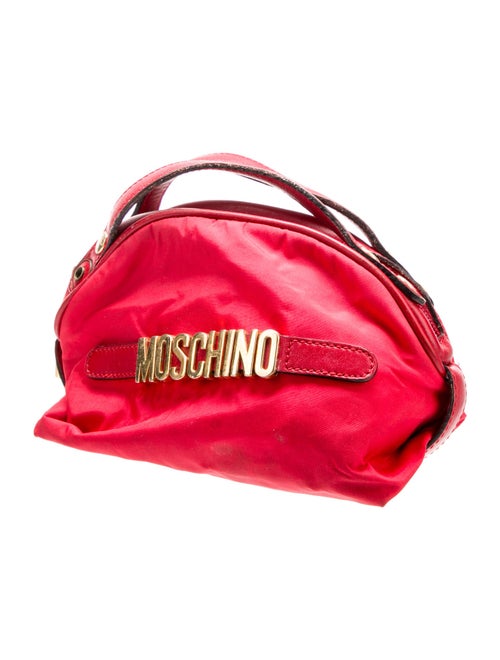Moschino Nylon Top Handle Bag