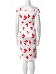 Moschino Cheap and Chic Printed Midi Length Dress