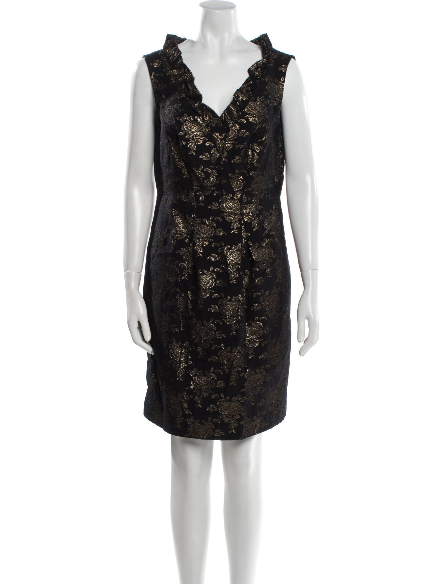 Moschino Lace Pattern Mini Dress