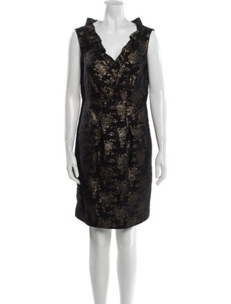 Moschino Lace Pattern Mini Dress