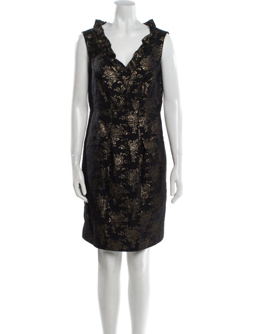 Moschino Lace Pattern Mini Dress