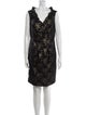 Moschino Lace Pattern Mini Dress