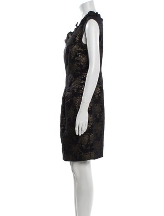 Moschino Lace Pattern Mini Dress