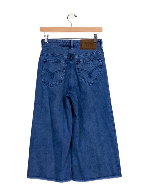 Moschino High-Rise Wide Leg Jeans
