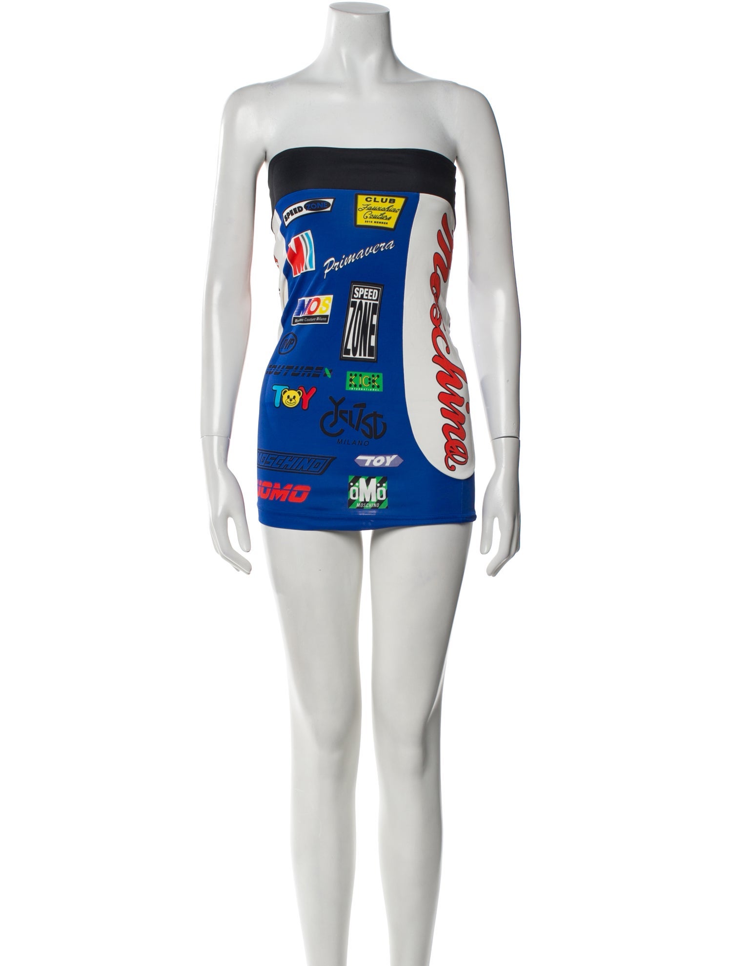 Moschino Printed Mini Dress