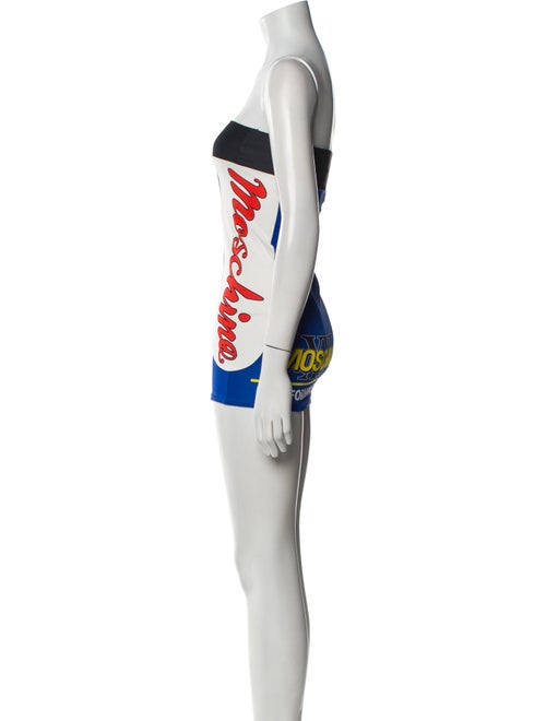 Moschino Printed Mini Dress