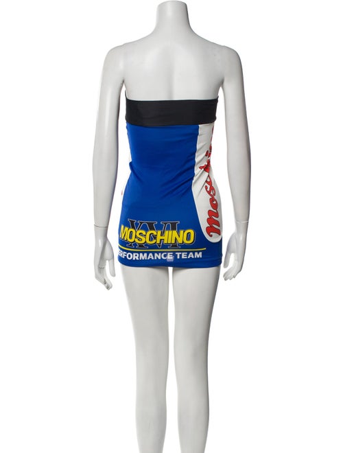 Moschino Printed Mini Dress
