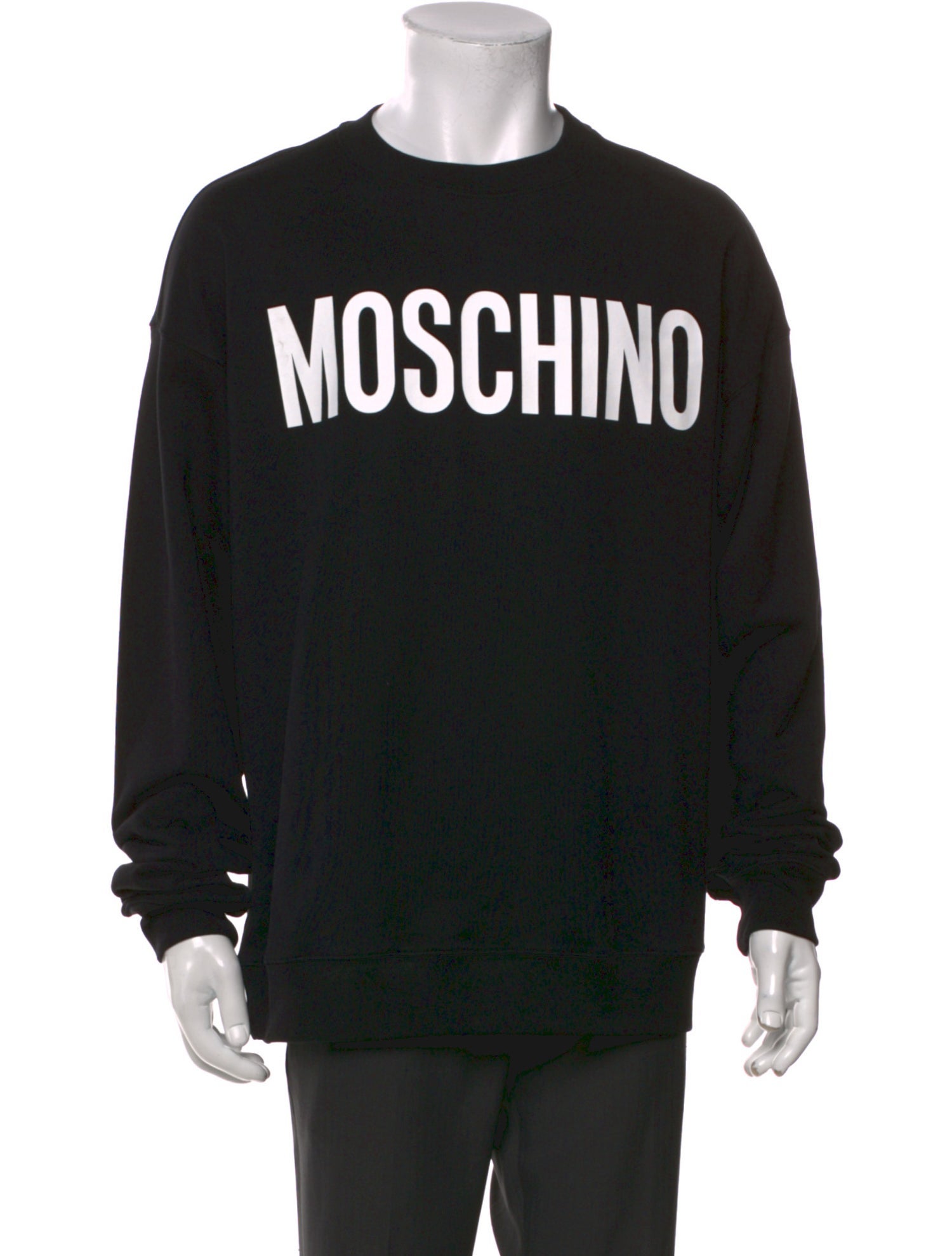 Moschino Graphic Print Crew Neck Sweatshirt w/ Tags