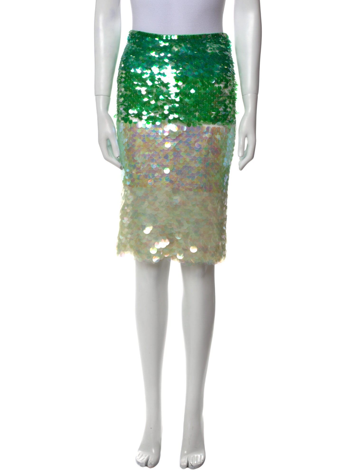 Moschino Cheap and Chic Vintage Knee-Length Skirt