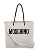 Moschino Leather Tote