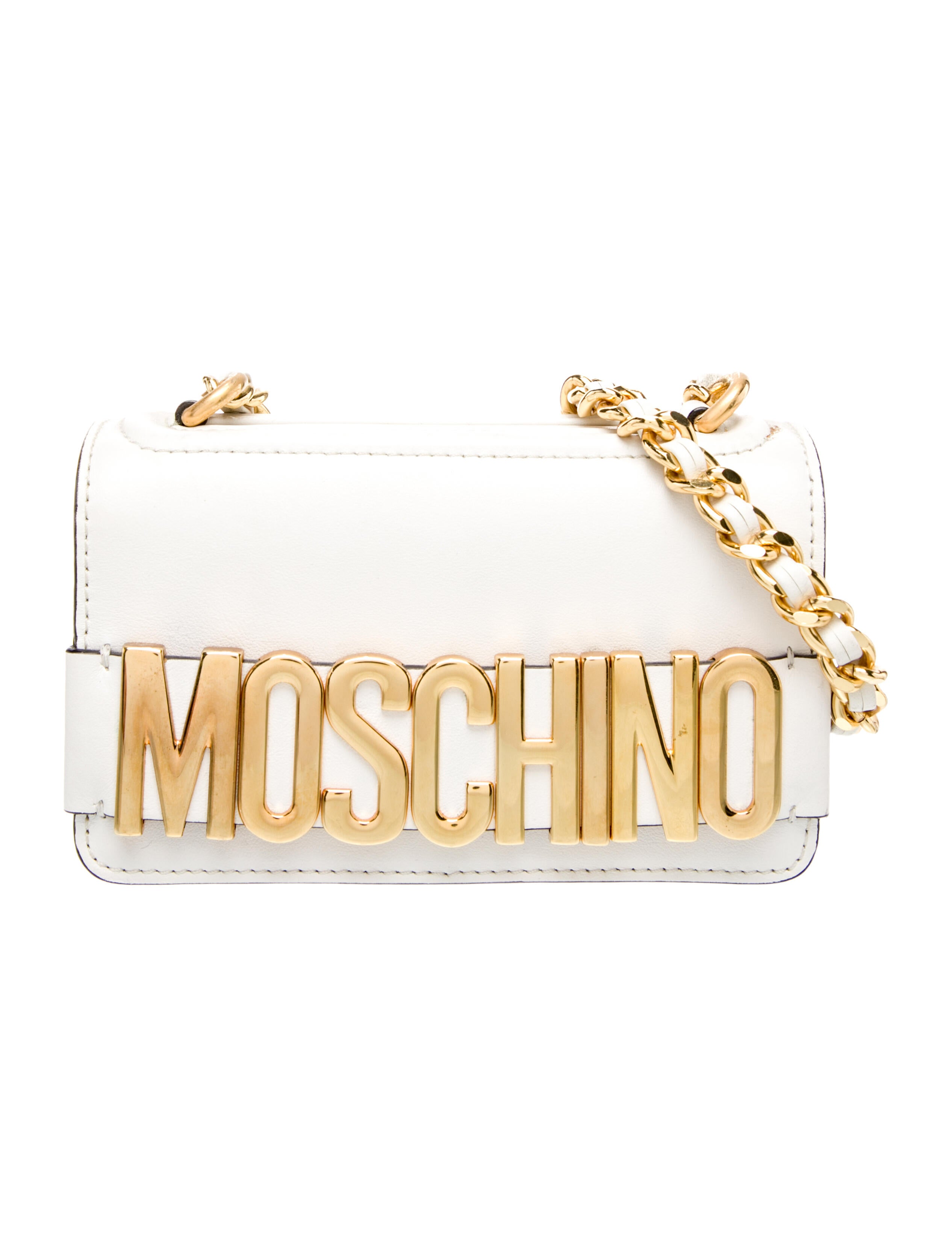 Moschino Leather Crossbody Bag