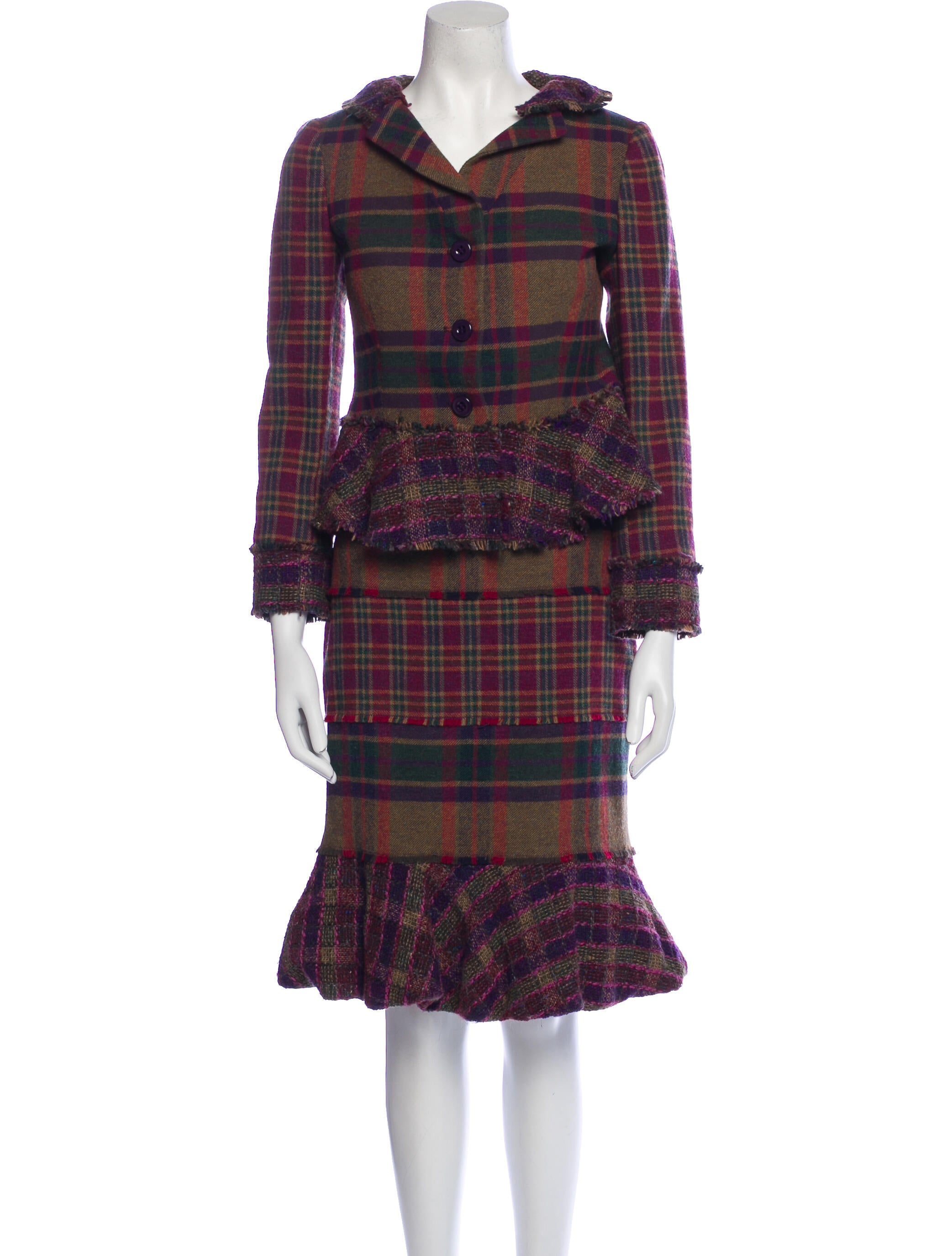 Moschino Cheap and Chic Vintage 2000's Skirt Set