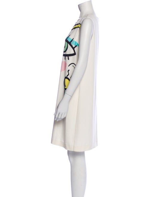 Moschino Printed Knee-Length Dress