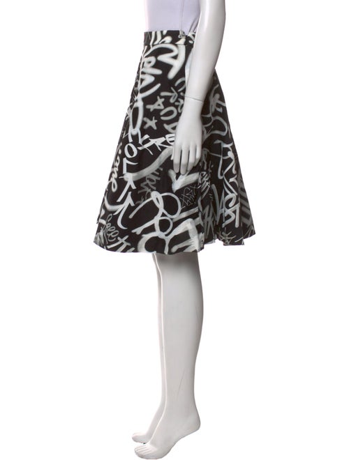Moschino Printed Knee-Length Skirt