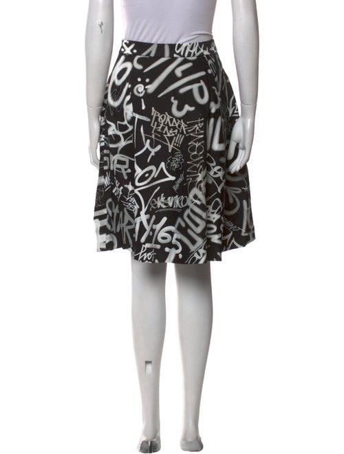 Moschino Printed Knee-Length Skirt