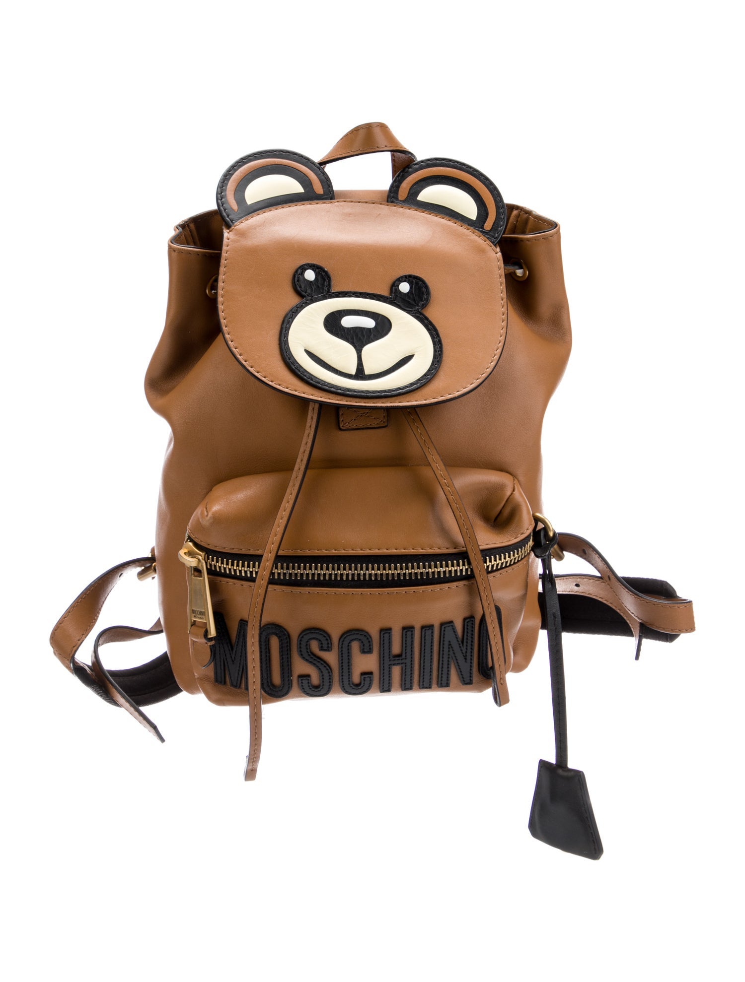Moschino Leather Backpack