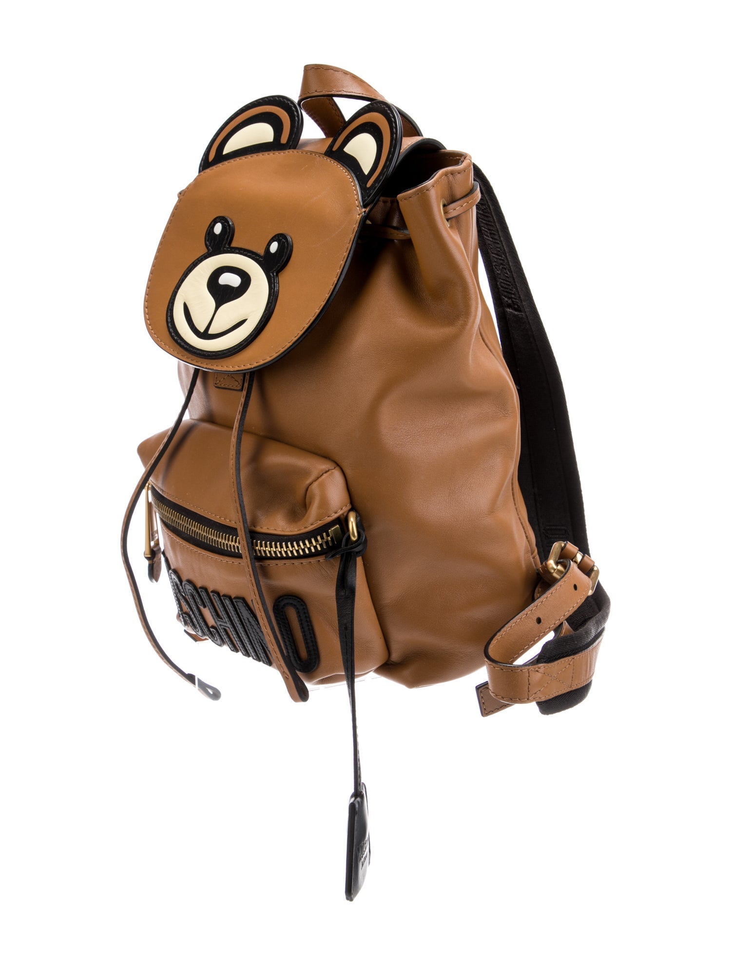 Moschino Leather Backpack