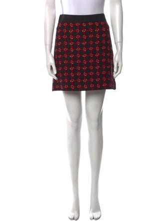 Moschino Wool Mini Skirt