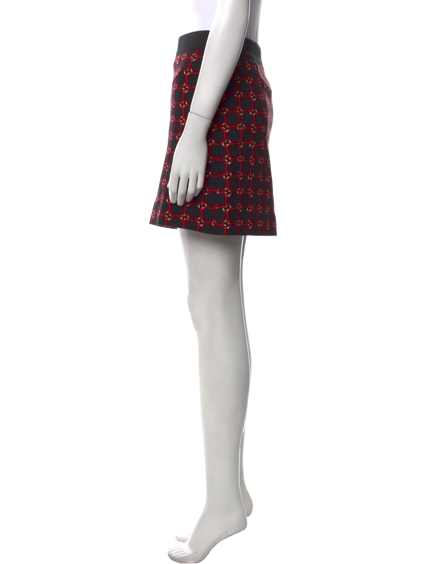 Moschino Wool Mini Skirt