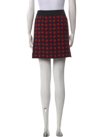 Moschino Wool Mini Skirt