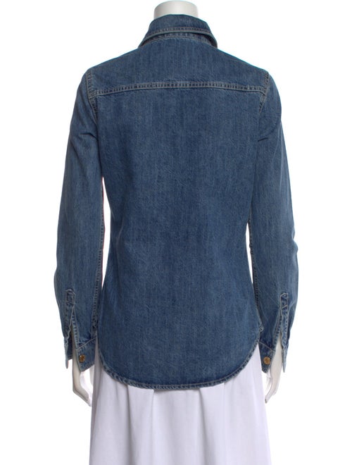 Moschino Long Sleeve Button-Up Top