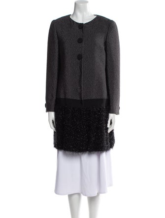 Moschino Colorblock Pattern Evening Jacket