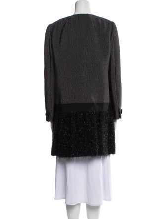 Moschino Colorblock Pattern Evening Jacket