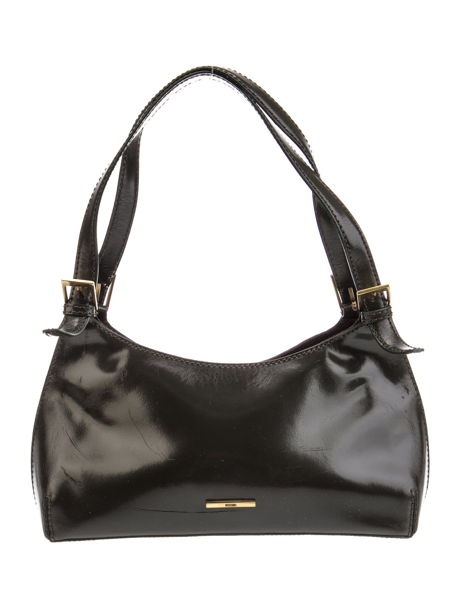 Moschino Leather Shoulder Bag