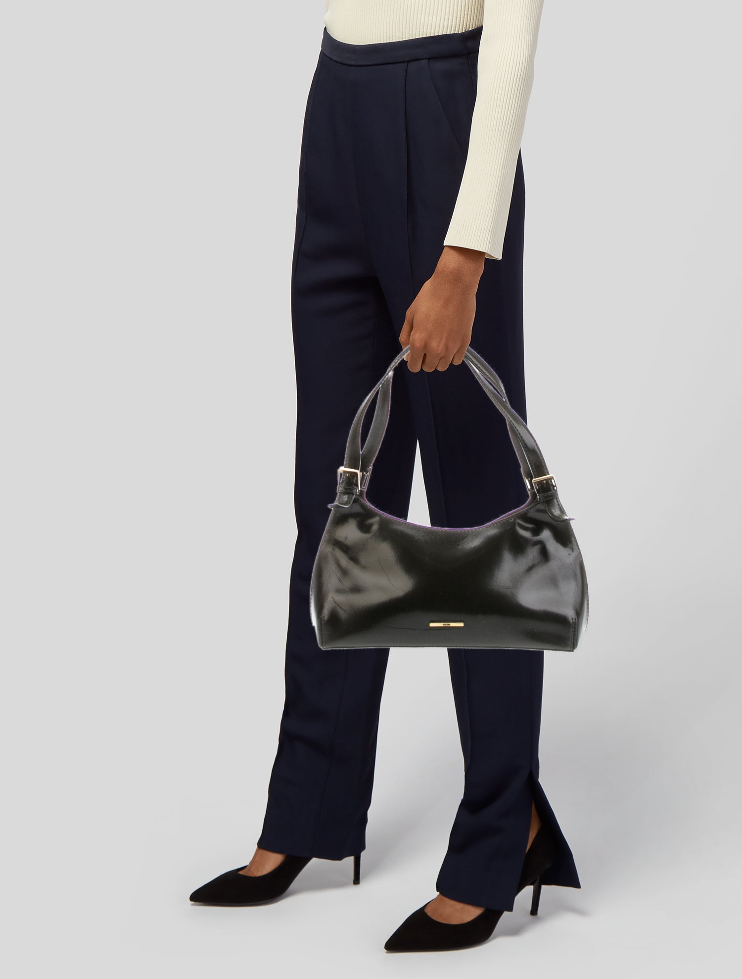 Moschino Leather Shoulder Bag