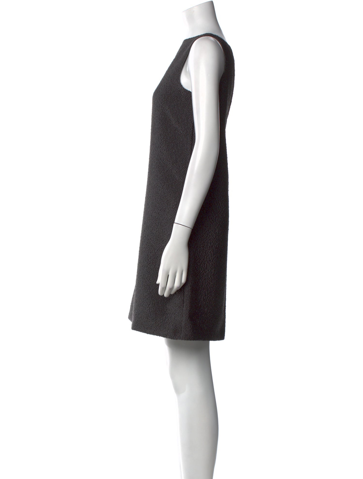 Moschino Bateau Neckline Mini Dress