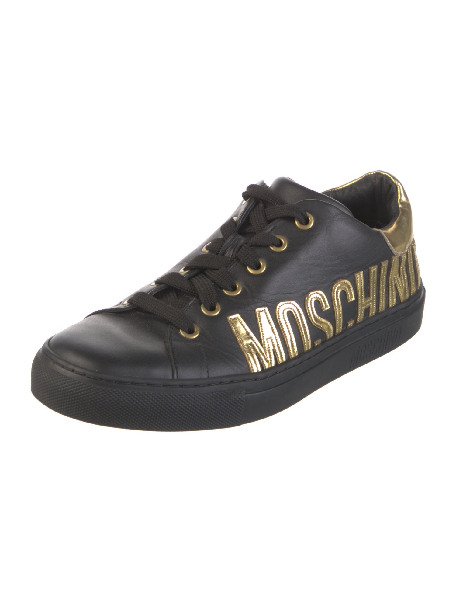 Moschino Leather Sneakers
