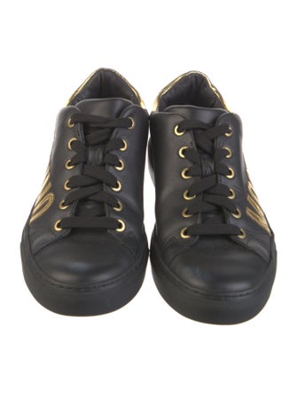 Moschino Leather Sneakers