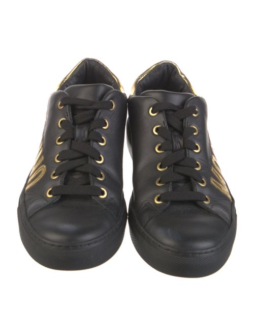Moschino Leather Sneakers