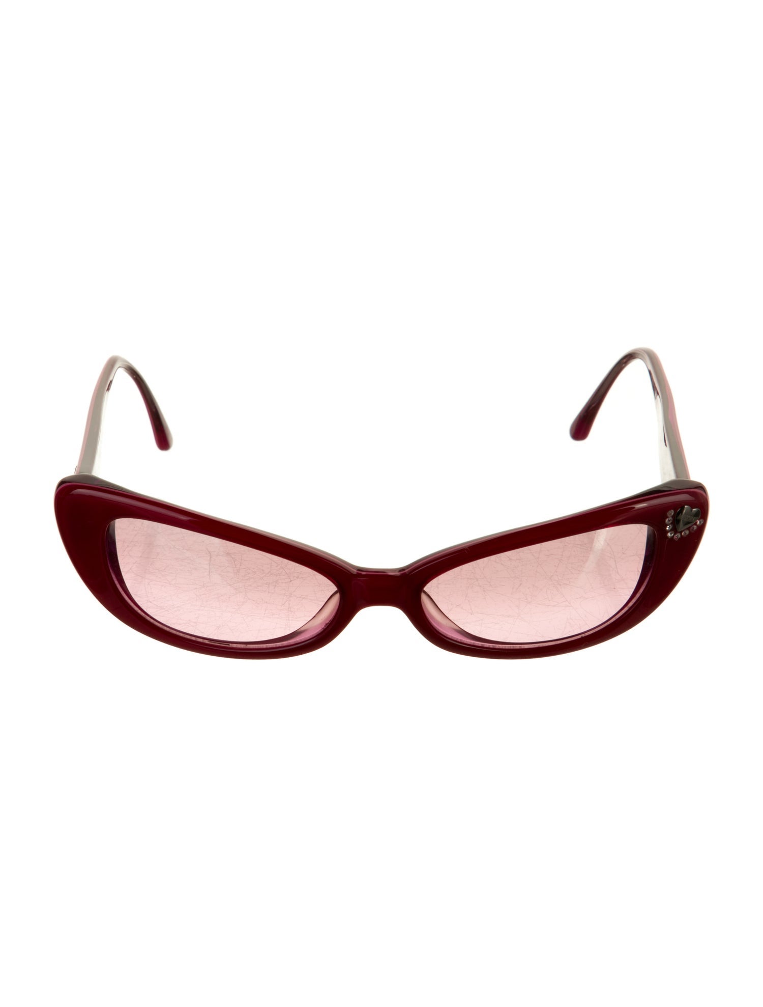 Moschino Cat-Eye Tinted Sunglasses