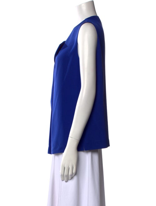 Moschino Silk V-Neck Top