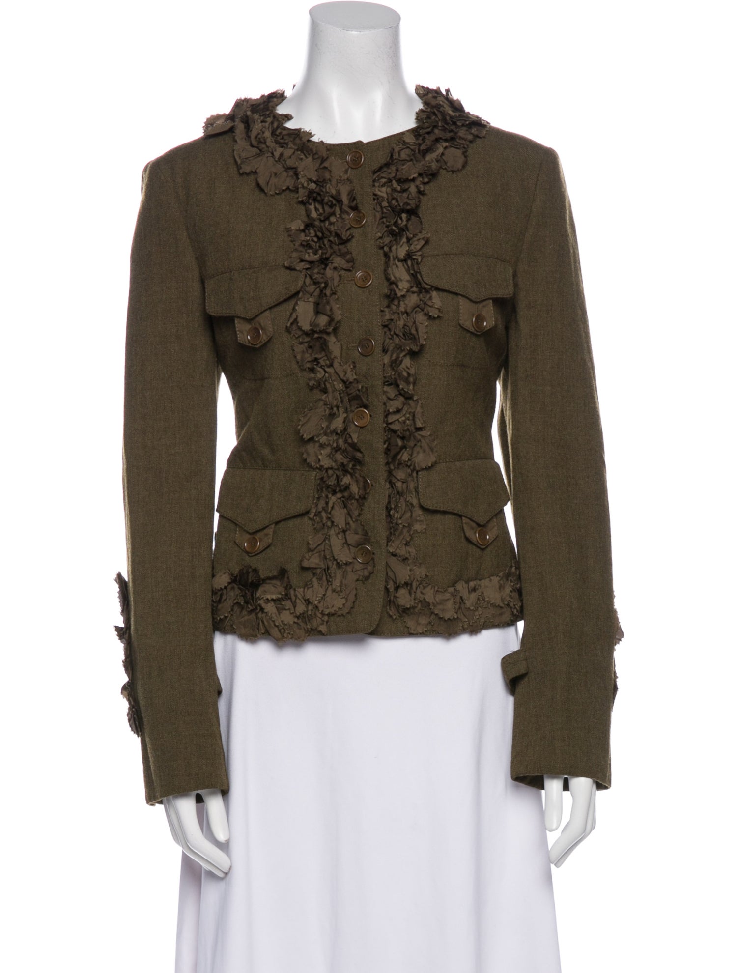 Moschino Wool Evening Jacket