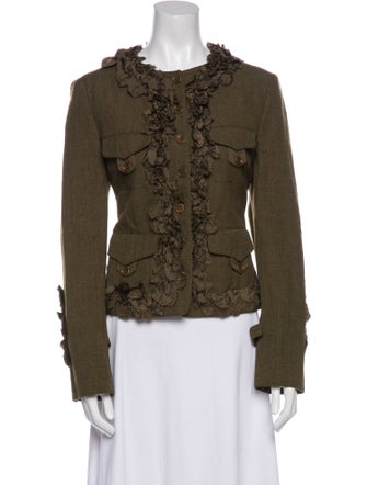 Moschino Wool Evening Jacket