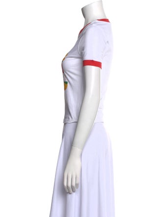 Moschino Graphic Print Crew Neck T-Shirt