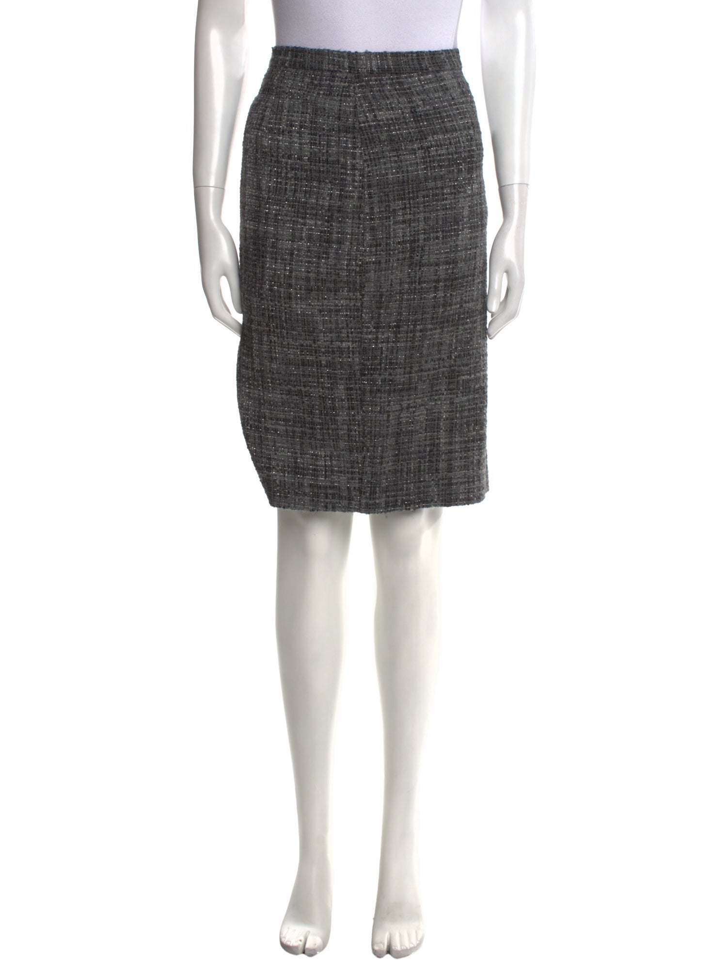 Moschino Wool Knee-Length Skirt