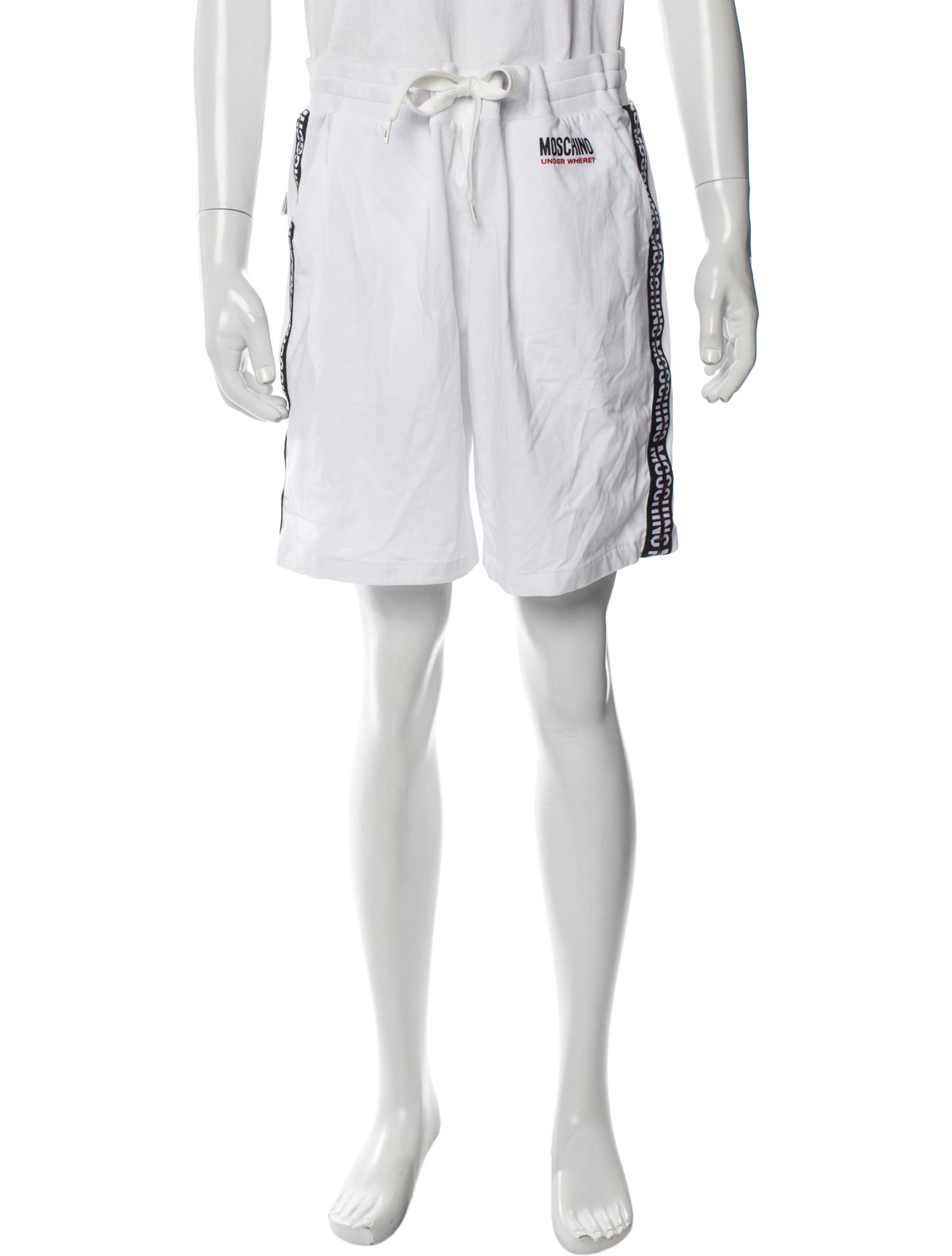 Moschino Graphic Print Jogger Shorts w/ Tags