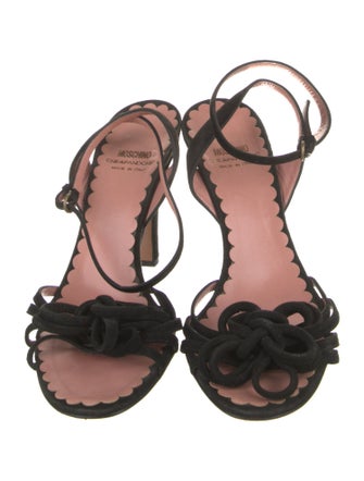Moschino Satin Sandals