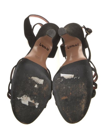 Moschino Satin Sandals